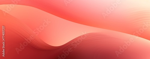 Rose Gold red gradient wave pattern background with noise texture and soft surface gritty halftone art 