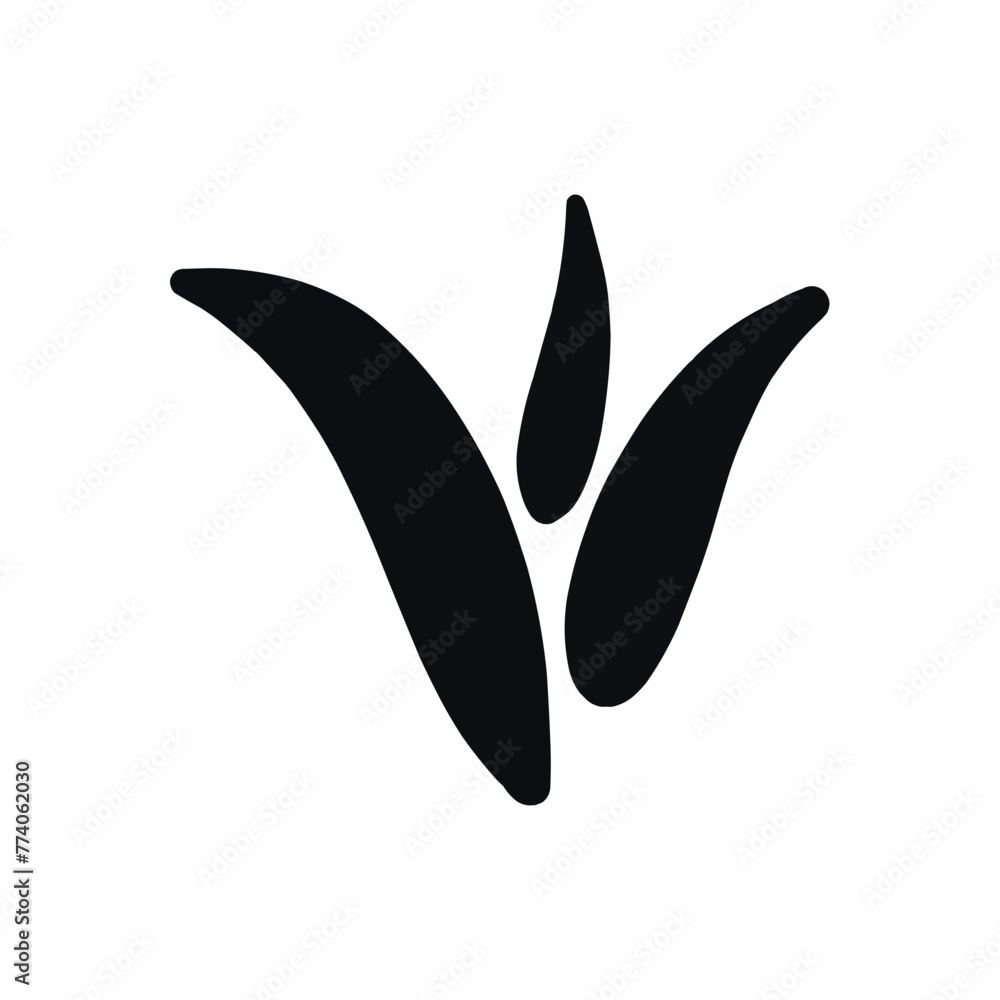 illustration of a leaf Leaves