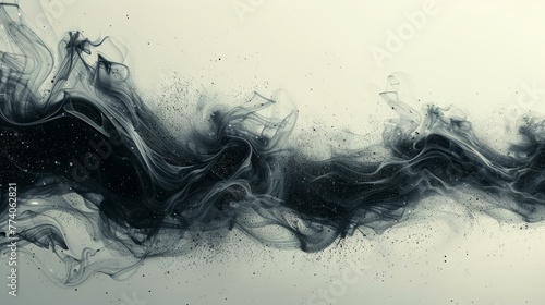 Modern ink abstract background in EPS10