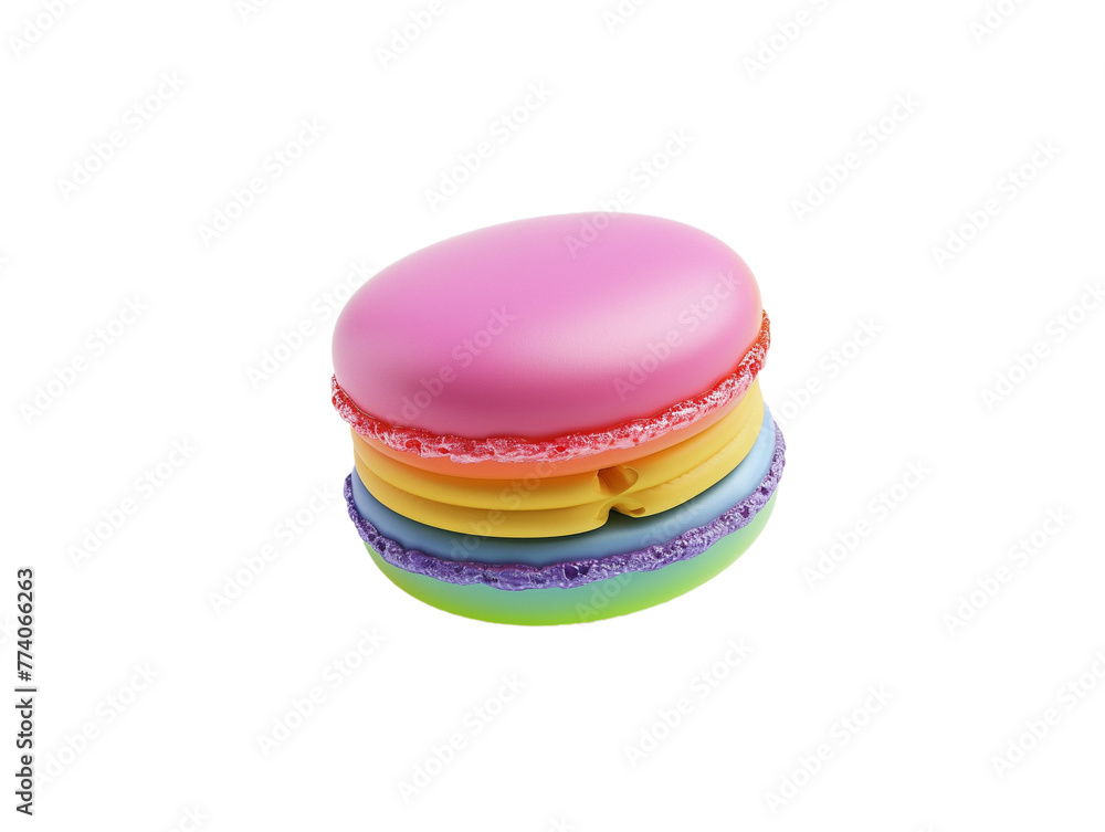 a delicious macaron with transparent background a delicious macaron with transparent background