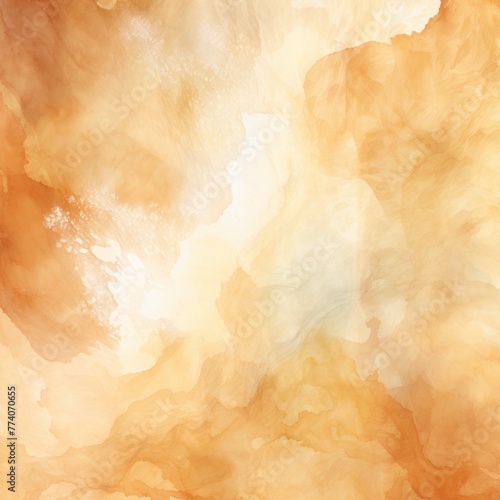 Tan light watercolor abstract background