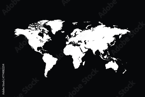 world map vector illustration 