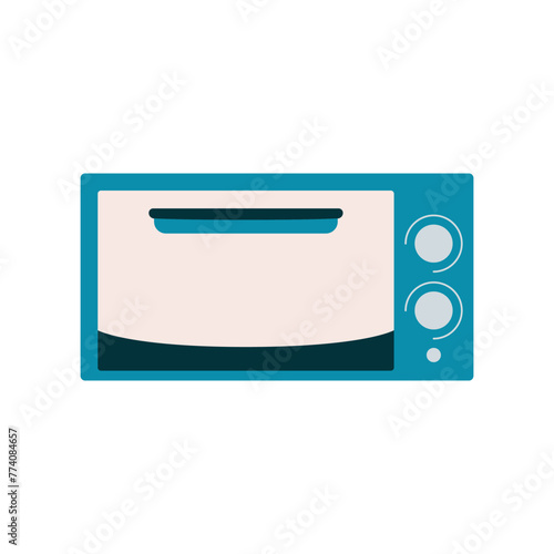 Oven vector icon. Microwave logo icon. Kitchen oven vector symbol. Electric oven vector icon. Homemade baking vector concept.