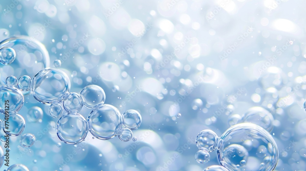 Water bubbles abstract background isolated on a white background. Water bubbles abstract background isolated on a white background.