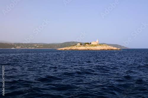 Drvenicki Kanal lighthouse in Croatia