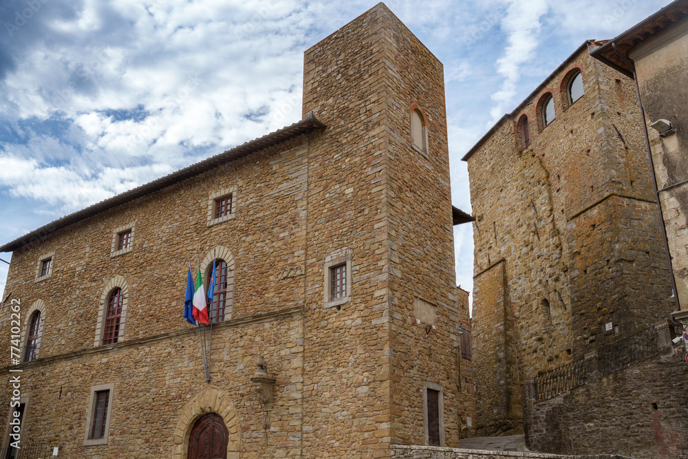 Historic buildings of Castiglion Fiorentino, Tuscany, Italy