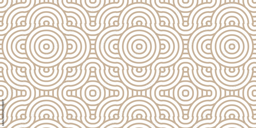 Abstract Minimal overlapping diamond geometric waves spiral abstract circle wave line. brown seamless tile stripe geometric create retro square line backdrop pattern background. Abstract Minimal overlapping diamond geometric waves spiral abstract circle wave line. brown seamless tile stripe geometric create retro square line backdrop pattern background.