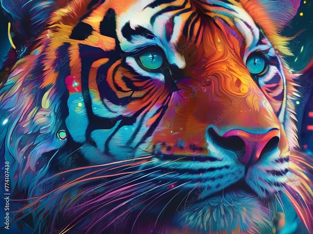 Tiger head 