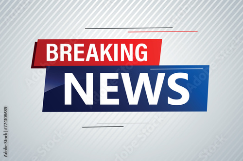 breaking news poster banner graphic design icon logo sign symbol social media website coupon

