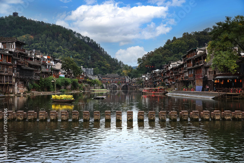 Beautiful scenery of the Tuanjiang River