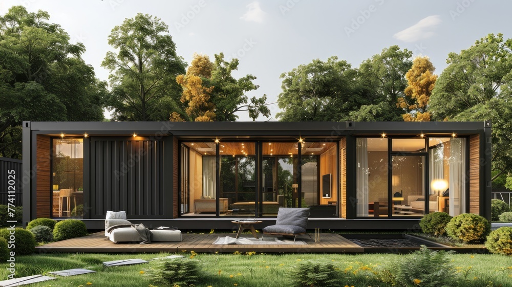 Minimalist Container House with Modern Minimalism Design
Minimalist Container House with Modern Minimalism Design