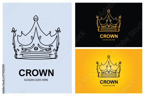 Crown ilustration logo
