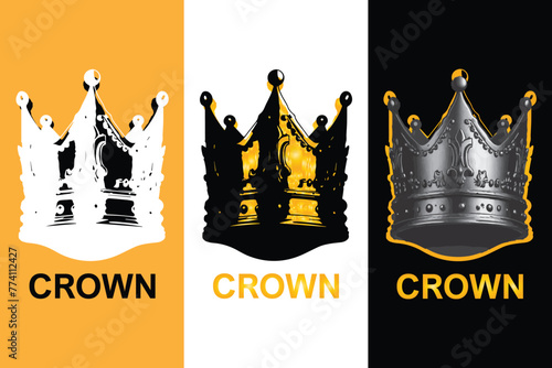 Crown ilustration logo © David