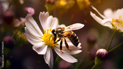 bee on flower © Derby