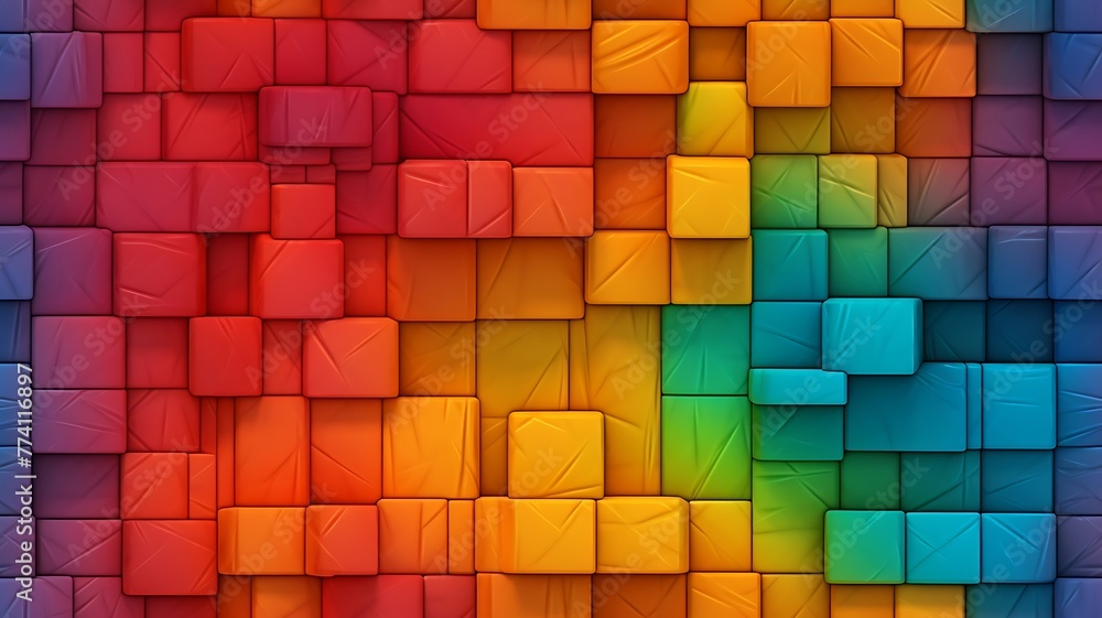 Seamless Spectrum: Vibrant Colors Texturizing the Canvas Seamless Spectrum: Vibrant Colors Texturizing the Canvas