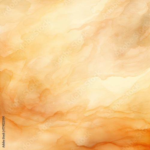 Tan watercolor abstract background