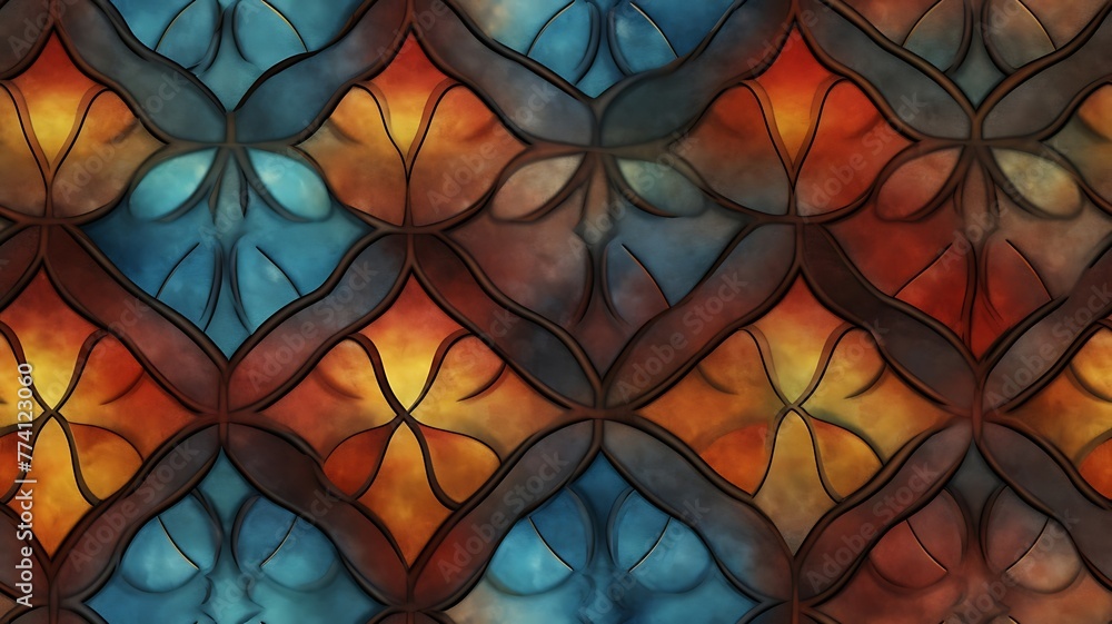 Chromatic Harmony: Seamless Texture Infused with Vibrancy Chromatic Harmony: Seamless Texture Infused with Vibrancy