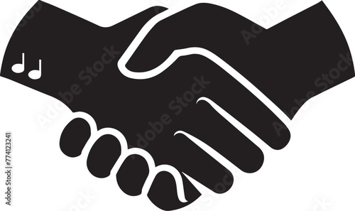 handshake vector illustration photo