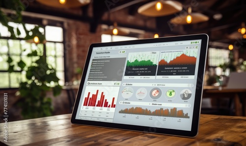 A business analytics dashbo...