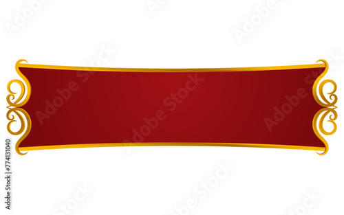 Aesthetic red border text box