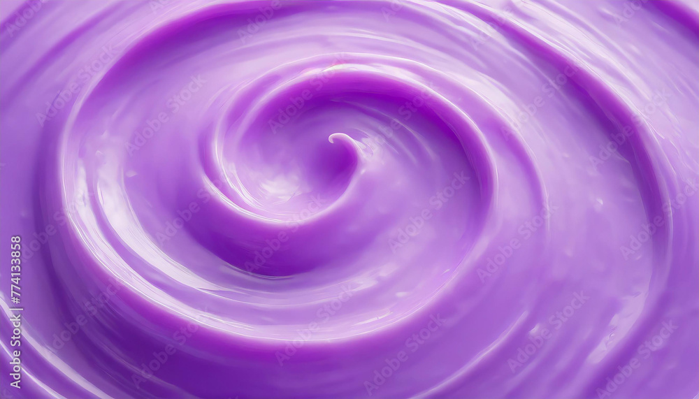 Purple yogurt texture. Smooth and creamy texture as background. Top view, flat lay. Purple yogurt texture. Smooth and creamy texture as background. Top view, flat lay.