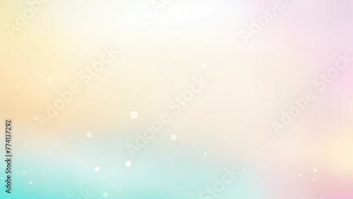 Pastel Brown  Teal  gold yellow  white silver  pale pink Abstract blur bokeh banner background