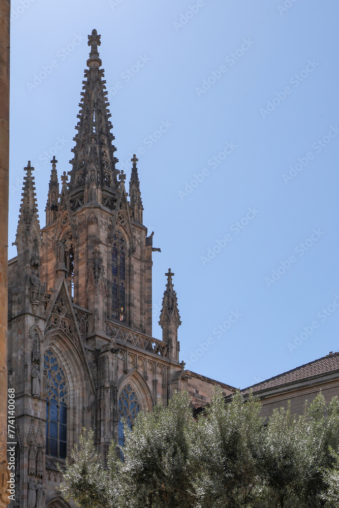 Fototapeta premium la città di Barcellona