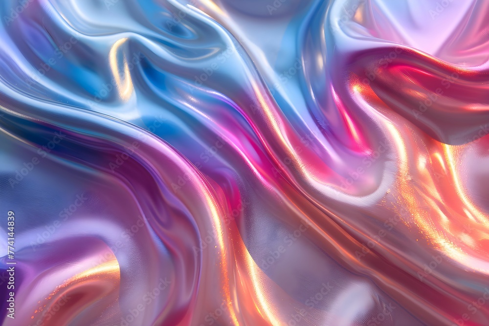 Colorful liquid metallic abstract wavy background with reflects , Elegant backdrop. Jewelry pattern Colorful liquid metallic abstract wavy background with reflects , Elegant backdrop. Jewelry pattern