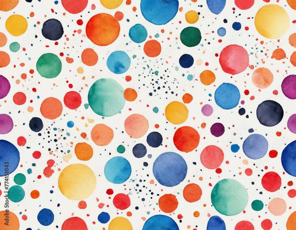 seamless pattern with circles seamless pattern with circles