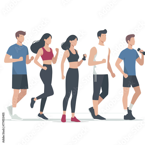 vector images of sports people