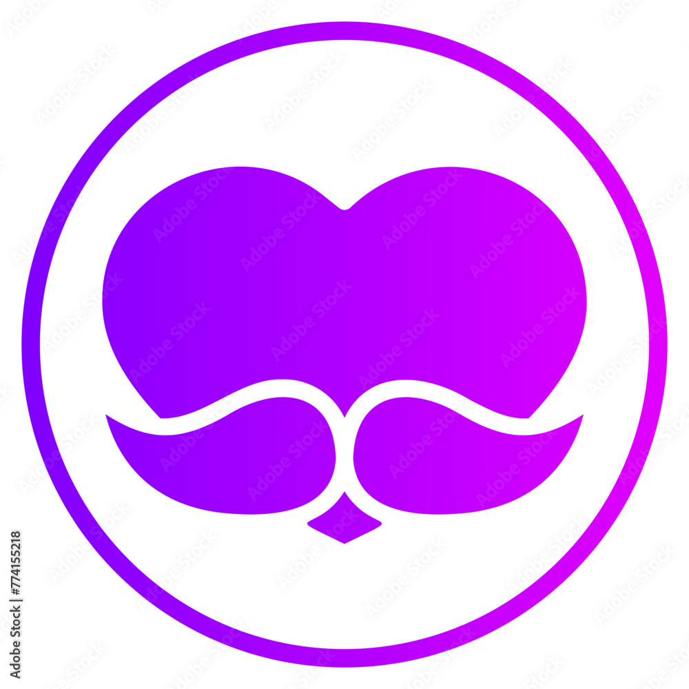 heart gradient icon