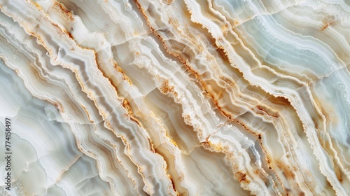 Detailed view of a luxurious marble surface, showcasing a beautiful pattern and texture