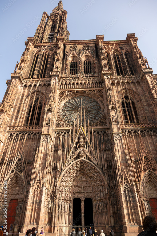 Fototapeta premium Cathédrale de Strasbourg