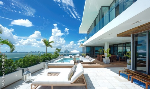 A modern Miami penthouse photo