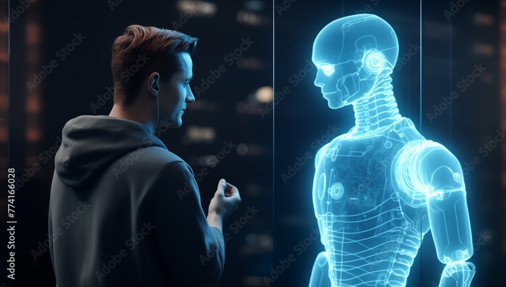 Conversing with Cybernetic Minds: Exploring Futuristic AI Interfaces and Machine Learning Paradigms. AI generated Conversing with Cybernetic Minds: Exploring Futuristic AI Interfaces and Machine Learning Paradigms. AI generated