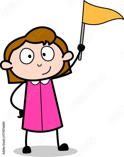 girl with umbrella