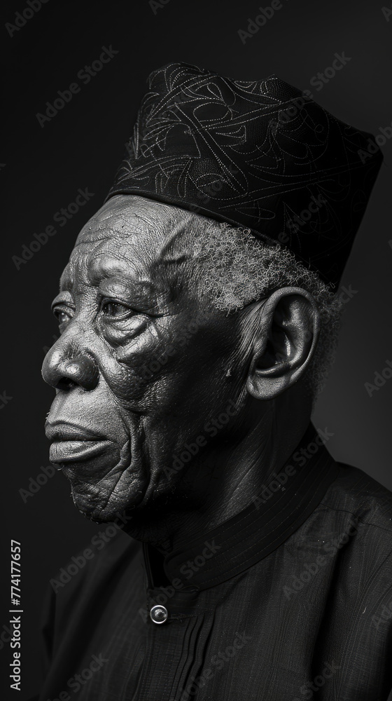 
Fotografía de retrato de un hombre nigeriano