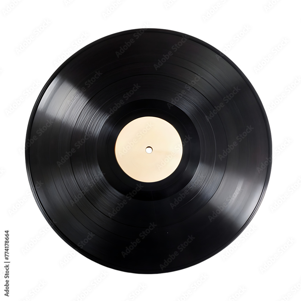 Obraz premium view vinyl record assortment