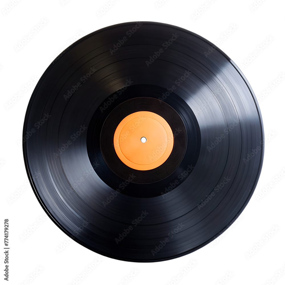 Obraz premium view vinyl record assortment