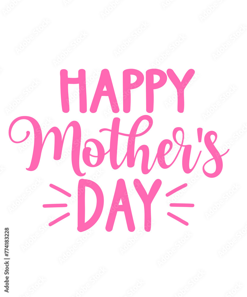 Happy Mother’s Day typography clip art design on plain white transparent isolated background for sign, card, shirt, hoodie, sweatshirt, apparel, tag, mug, icon, poster or badge Happy Mother’s Day typography clip art design on plain white transparent isolated background for sign, card, shirt, hoodie, sweatshirt, apparel, tag, mug, icon, poster or badge