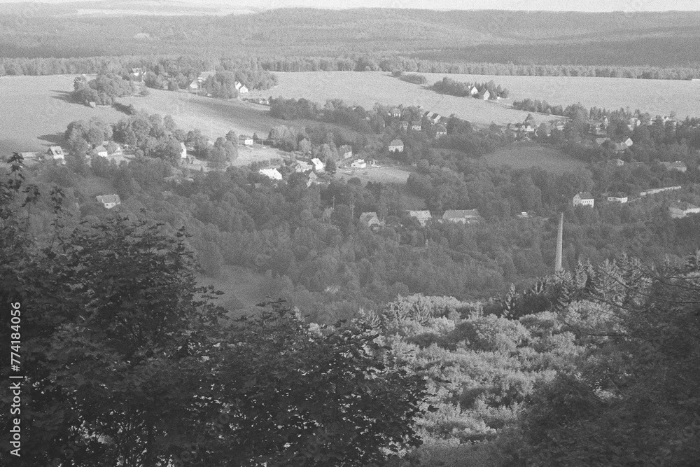 view from Barenstein 24. september 2023 on analogue photo