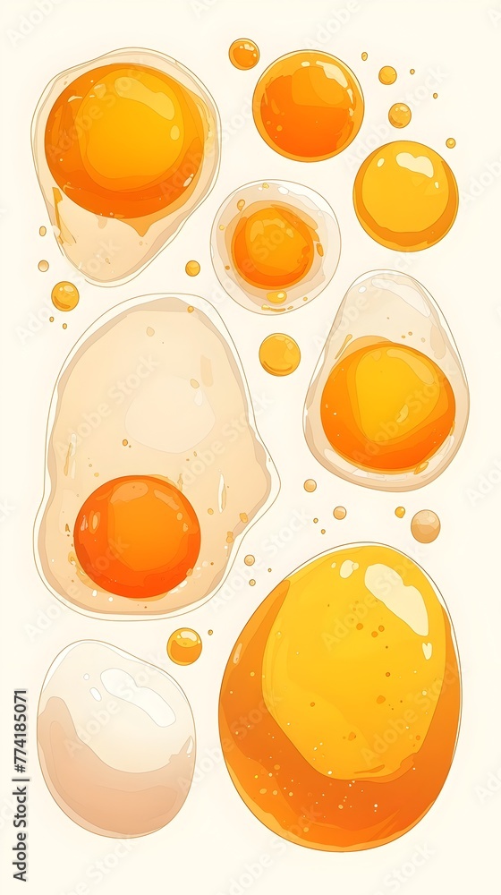 Detailed Egg Cell Division in Soft Ochre Tones Emerging Embryo Development Detailed Egg Cell Division in Soft Ochre Tones Emerging Embryo Development