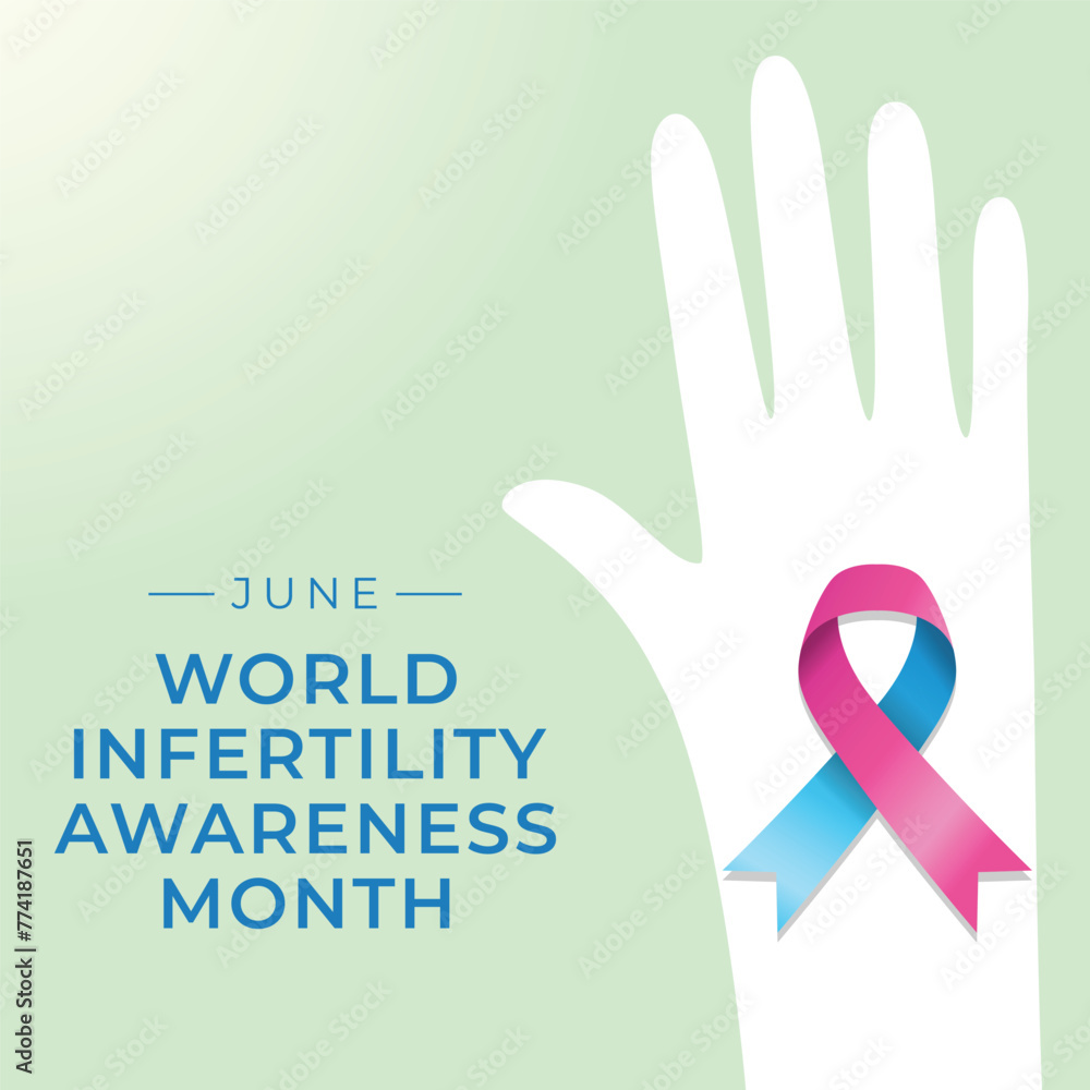 vector graphic of World Infertility Awareness Month ideal for World Infertility Awareness Month celebration. vector graphic of World Infertility Awareness Month ideal for World Infertility Awareness Month celebration.