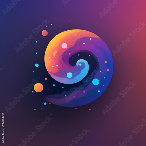 abstract background with circles