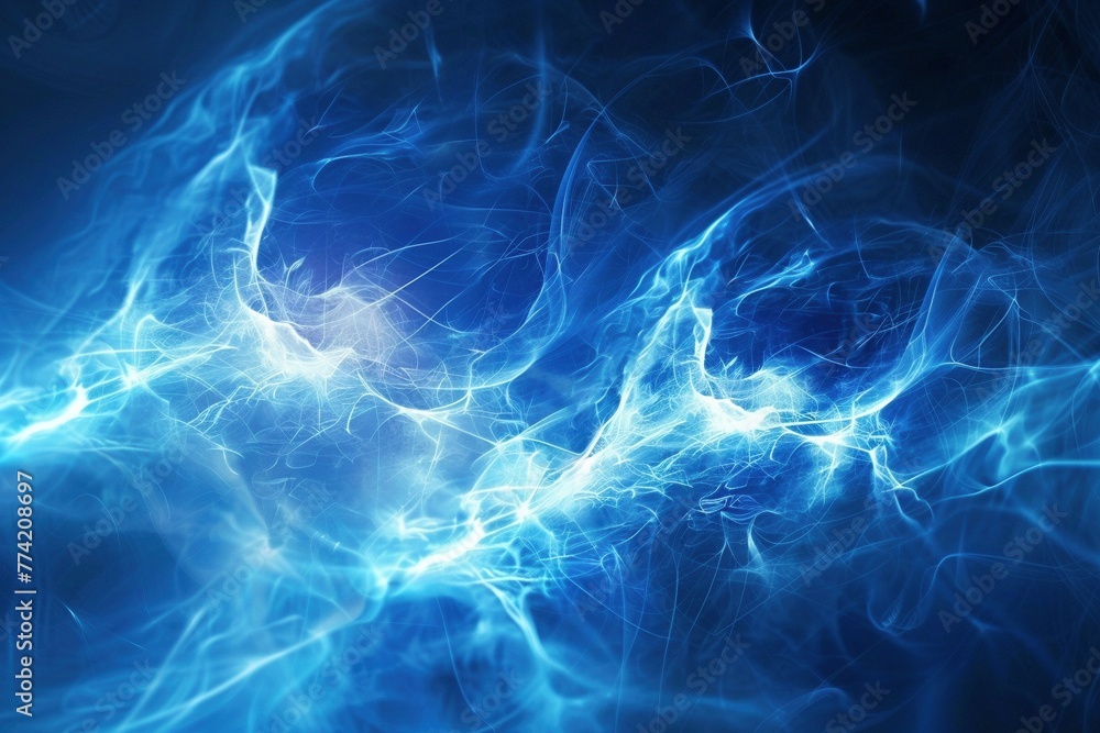 Fototapeta premium A deep electric blue abstract background with subtle variations in shade and tone.