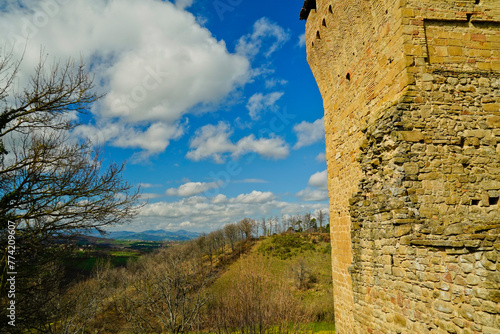 Castello di Sarzano, circuito dei castelli di Matilde di Canossa, Reggio Emilia. Emilia Romagna, Italy