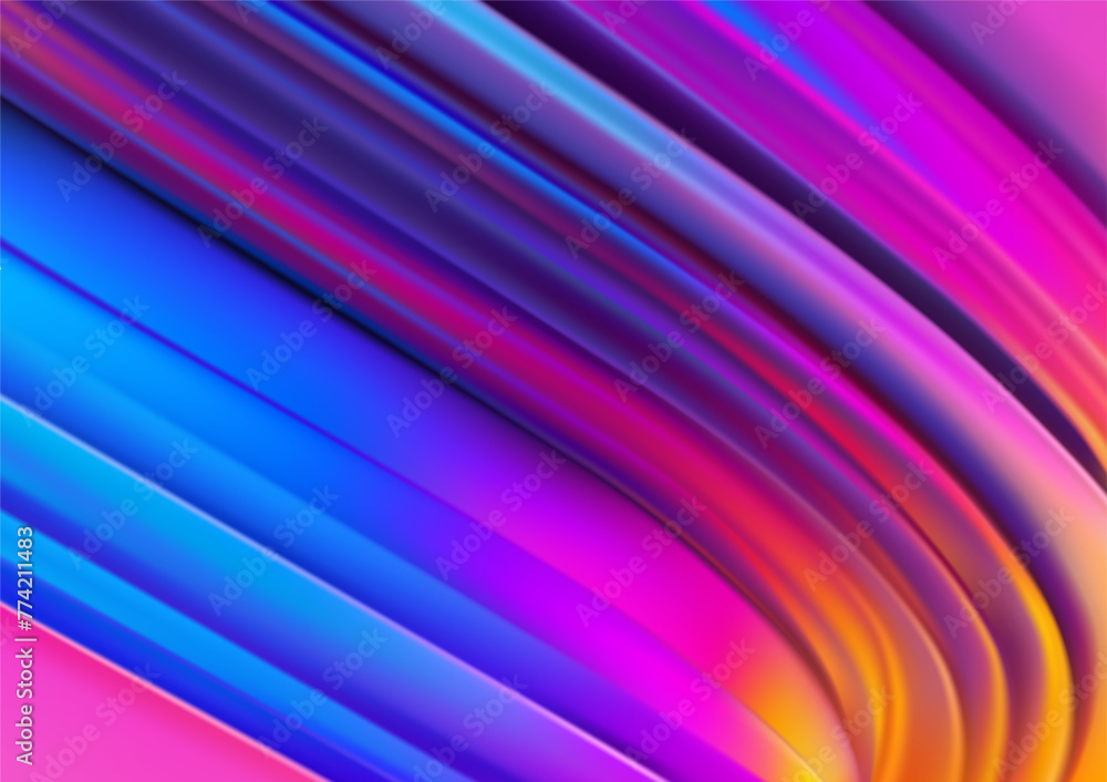 Abstract rainbow wave background . vector illustration . Abstract rainbow wave background . vector illustration .