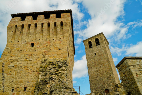 Castello di Sarzano, circuito dei castelli di Matilde di Canossa, Reggio Emilia. Emilia Romagna, Italy photo