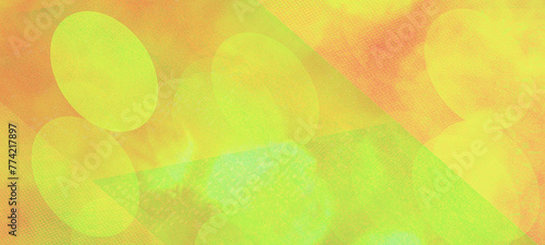 Yellow widescreen bokeh background for Banner, Poster, ad, celebration, and various design works