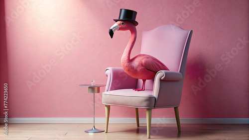 pink flamingo